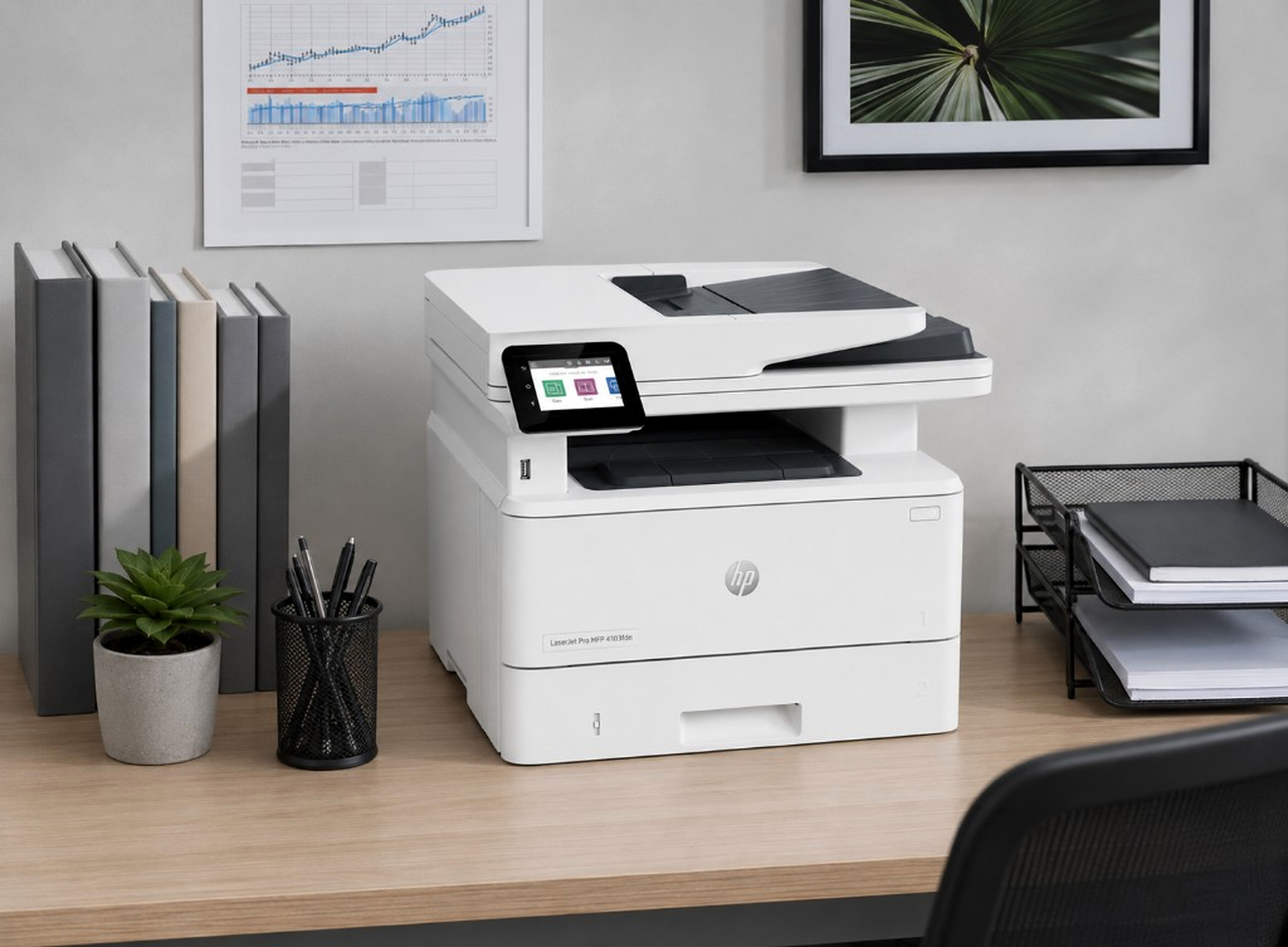 HP LaserJet Pro MFP 4103fdn в офисе